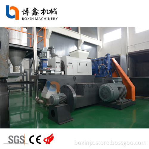 Plastic Film Waste Squeeze Screw Press Dryer Squeezer Machine